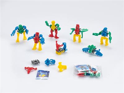 Self-installed 7 alien robots