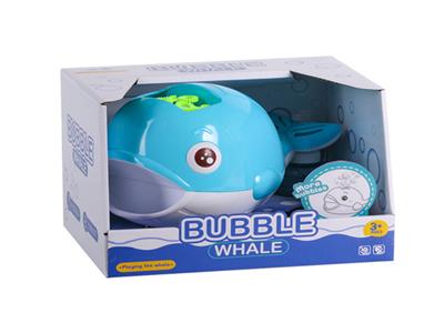 Whale bubble machine