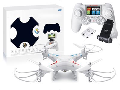 2.4G quadcopter configuration 720*576P HD WIFI camera