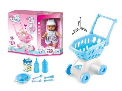 12寸娃娃配推车配件（IC 搪胶）