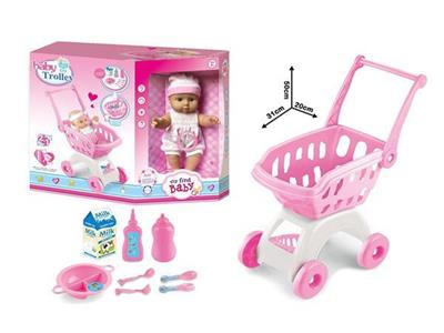 12寸娃娃配推车配件（IC 搪胶）