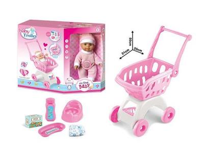 12寸娃娃配推车配件（IC 搪胶）