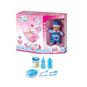 12寸娃娃配推车配件IC