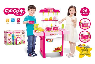 厨房餐台套装带声音.灯光（不包电）-3粒1.5V AA