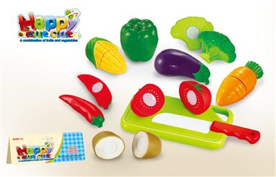 10PCS可切水果蔬菜套装