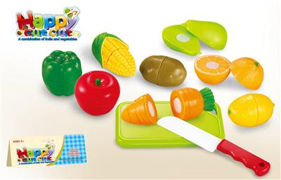 10PCS可切水果蔬菜套装