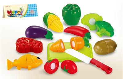 12PCS可切水果蔬菜套装