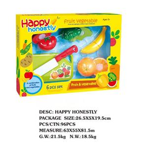 可切水果蔬菜套装/6PCS