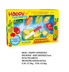 可切水果蔬菜套装/10PCS