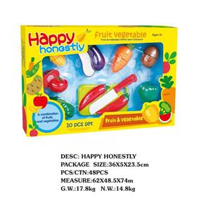 可切水果蔬菜套装/10PCS