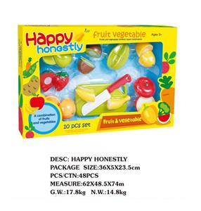 可切水果蔬菜套装/10PCS