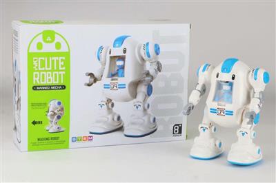 Self-installed electric ugly cute robot