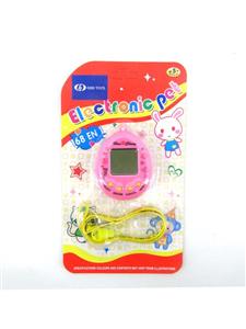 Egg-shaped electronic pet with rope (including AG13 two electronics)