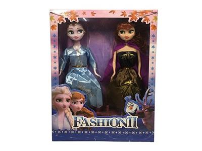 第4代11.5寸实身冰雪公主2款混装