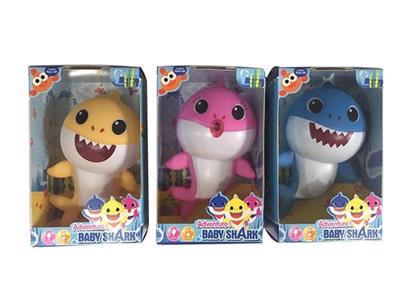 8寸搪胶鲨鱼宝宝带鲨鱼宝宝主题曲