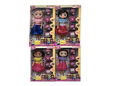 10寸空身胖童惊喜运输箱娃娃带3款不同惊喜配件