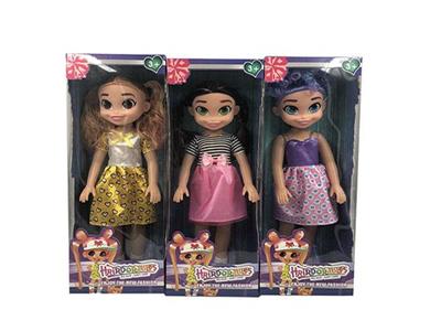 22寸空身带主题曲惊喜美发娃娃