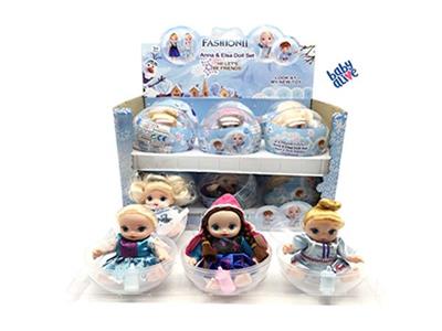 第四代6寸实身BABGALIVE雪娃4款混装带雪宠12PC