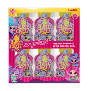 惊喜6寸实身12关节带灯光沙龙美发师带4种不同的惊喜配件6款混装6PC