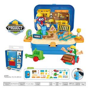 工程彩泥背包箱