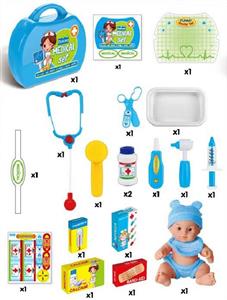 手提箱医具套 (含公仔)