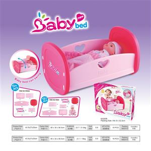 豪华婴儿床(含公仔)