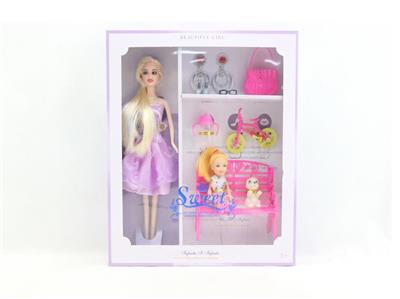 高档主题芭比11.5寸实身芭比配件