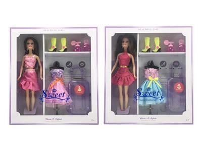 高档主题芭比11.5寸实身配件