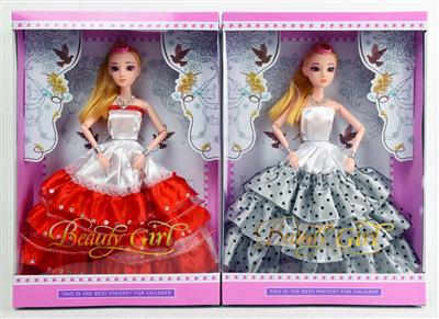 11.5寸实身3D真眼婚纱新娘两款混装