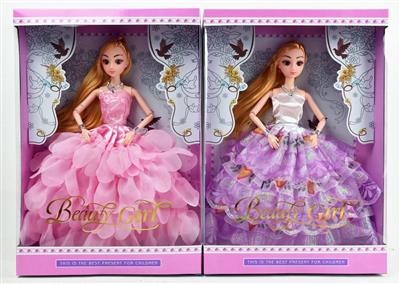 11.5寸实身3D真眼婚纱新娘两款混装