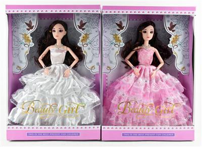 11.5寸实身3D真眼婚纱新娘两款混装