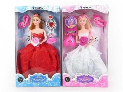 高档11.5寸实身时装芭比两款混装带配件