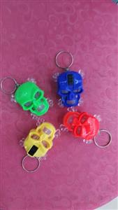 Skull keychain light