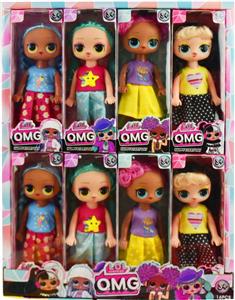 6 Inch Real Body Surprise Doll 4 Mixed 16 Pieces With Fragrance