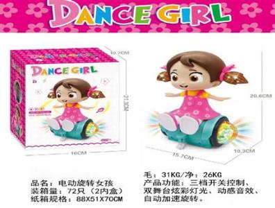 Electric spin girl