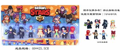 3.5 inch wild brawler doll with accessories / 8