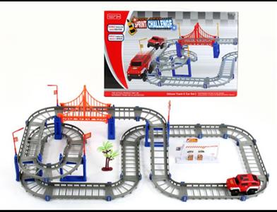 Speed electric rail car