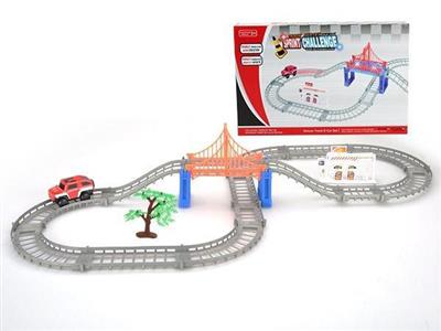 Speed electric rail car