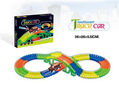 Luminous rail car (132 tablets)