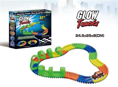Luminous rail car (120 tablets)