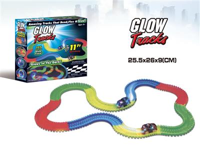 Luminous rail car (165 tablets)