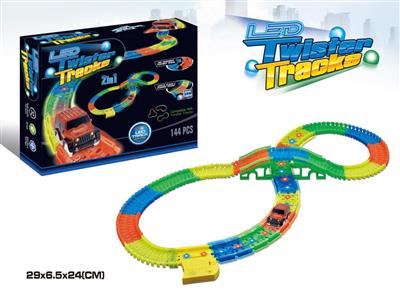 Luminous Rail Car (144PCS)