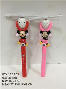 Mickey 5 lights windmill flash stick