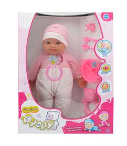 17 inch doll with ten sound IC window box (with accessories)