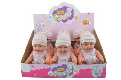 12 inch doll 2 colors mixed with display box 9 IC slush body per box