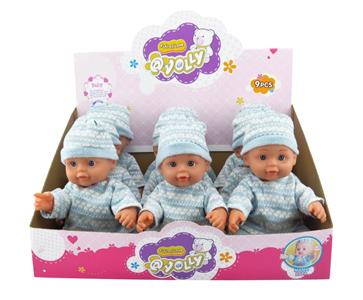 12 inch doll 2 colors mixed with display box 9 IC slush body per box