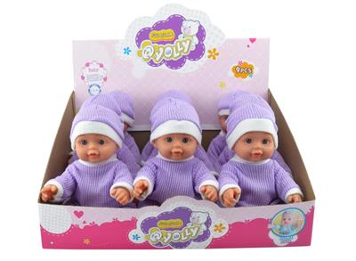 12 inch doll 2 colors mixed with display box 9 IC slush body per box