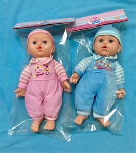 12 inch doll with 2 colors mixed ten sound IC (card head bag)