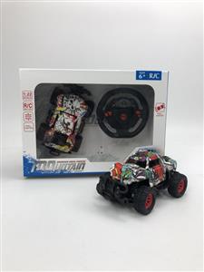 1:22 四通遥控越野涂鸦车（不包电）