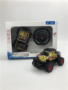 1:22 四通遥控吉普+皮卡涂鸦车      （不包电）